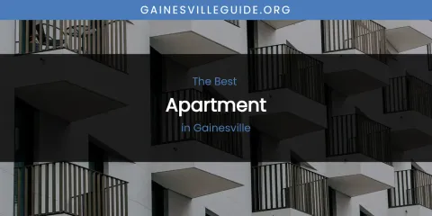 The Absolute Best Apartment in Gainesville